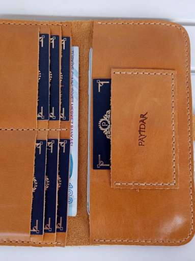 Frisko Sarı Çıtçıtlı Telefon Bölmeli Cüzdan