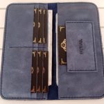 Tiena Mavi Telefon Bölmeli Cüzdan