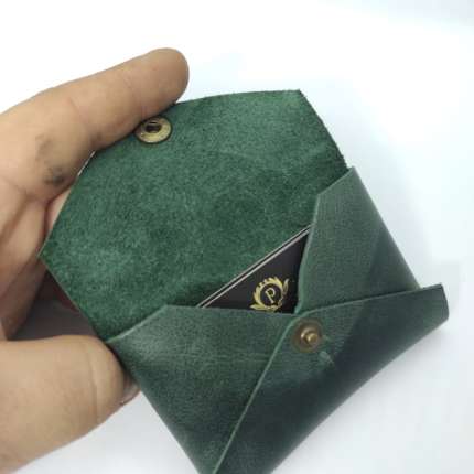 Payidar Zümrüt Yeşili Zarf Kartlık