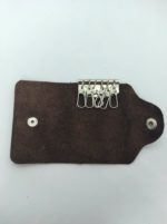 Payidar Kahverengi Klipsli Anahtarlık