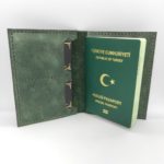 Zümrüt Yeşili Payidar Pasaport Cüzdanı