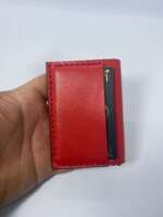 Kırmızı Mekanizmalı Cüzdan - Görsel 3