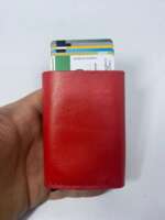 Kırmızı Mekanizmalı Cüzdan - Görsel 4