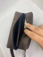 Kahverengi Payidar Dopp Kit Çanta - Görsel 5