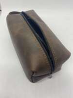 Kahverengi Payidar Dopp Kit Çanta - Görsel 2