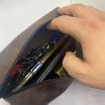 Kahverengi Payidar Dopp Kit Çanta