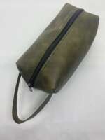 Haki Yeşili Payidar Dopp Kit Çanta - Görsel 3