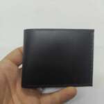 Siyah Payidar Şeffaf Bölmeli Cüzdan